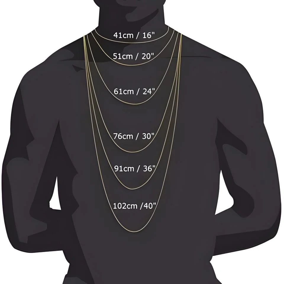 Classic necklace with rectangle pendent for unisex description image 2